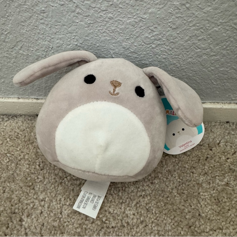 Valentina the bunny squishmallow plush